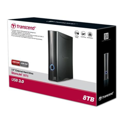 Hard Disk Esterno StoreJet T3 8 TB Interfaccia USB 3.0 Colore Nero en oferta