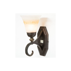 Cruccolini - Applique lampada plafoniera lanterna romantica d15 nero ruggine en oferta