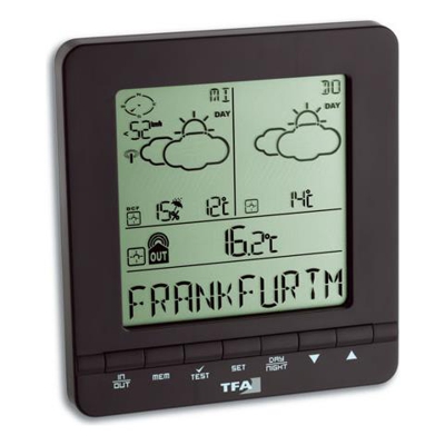 Meteotime Easy, AA, Nero