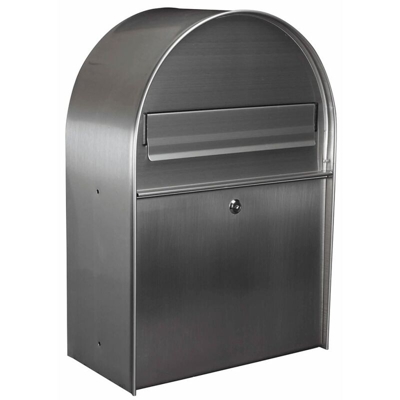 Cassetta della Posta York Acciaio Inox Argento BG11002 - Argento - Toolland
