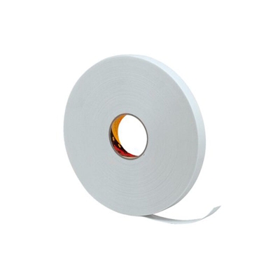 Nastro biadesivo in schiuma polietilenica bianca 9528W 25 mm x 66 mt. - 0,8 mm - bianco - 3M