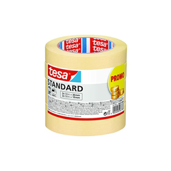 Tesa Masking Standard - Nastro adesivo, 2 rotoli da 50 x 30 mm, 1 rotolo da 50 x 19 mm, 1 rotolo da 50 x 19 mm características