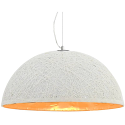 Lampadario da Soffitto Bianco e Oro ?50 cm E27 - Multicolore - Youthup características