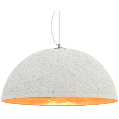 Lampadario da Soffitto Bianco e Oro ?50 cm E27 - Multicolore - Youthup