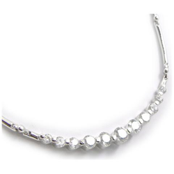 collana argento 'déesse' bianco - [ g9063] en oferta