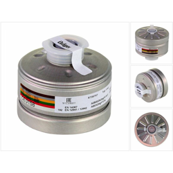 Dräger X-plore Rd40 Filtro per respiratori A2B2E2K2 Hg P3 R D ( 6738797 ) EN148-1 per maschere X-plore 6000 características