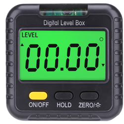 Mini goniometro digitale portatile a 360 gradi spedito senza batteria di tipo due con versione a bolla orizzontale en oferta