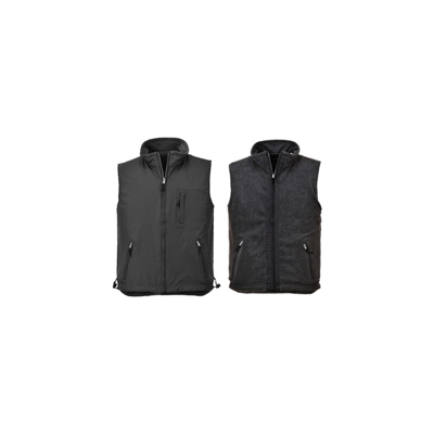 Bodywarmer reversibile RS | Black - Small - NEUTRO (SENZA PERSONALIZZAZIONE) - Black