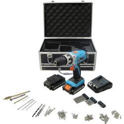 Work Men - WORKMEN WMPRT142LI-MC1H - Trapano avvitatore senza filo con valigetta in alluminio e accessori, fornito con due batterie Li-ion 14,4V 1,3Ah características