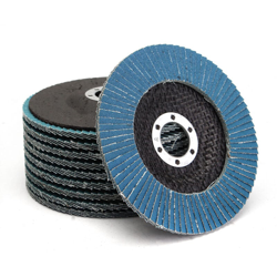 Drillpro - 10pcs 5 pollici 125mm 120Grit Zirconia Zirconia Flap Disco Smerigliatrice angolare Levigatura Mole Strumenti características