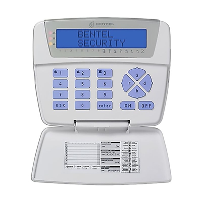 Tastiera di Controllo 8 Zone - BENTEL SECURITY ALSL8