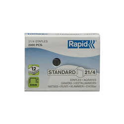 RAPID Punti metallici Standard 21/4 - 24867500 precio
