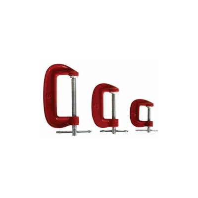 Perel Hccs set con morsetti a C (confezione da 3)