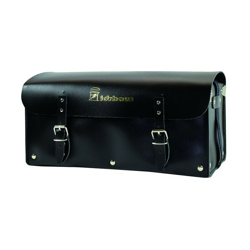 Borsa Porta Utensili per Idraulico in Eco Pelle Nera con Interni Rinforzati in Masonite Per Idraulici Con Cinghia e Tracolla características