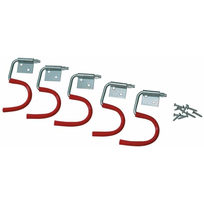 Connex - Ganci Porta Attrezzi + Viti - 5 Pz. - 10 Mm.