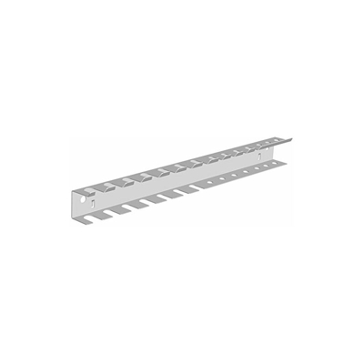 Element System 11412-00002 Barra Porta Attrezzi, White, doppelt