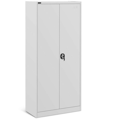 Fromm&starck - Armadietto In Metallo Per Ufficio 195 Cm Grigio Armadio Con Chiave Metallico