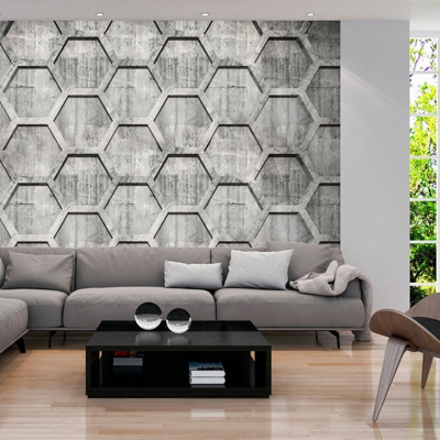 Fotomurale Platinum cubes cm 250x175 Artgeist