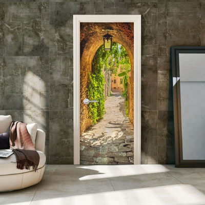 Fotomurale per porta Alley in Italy cm 70x210 - Artgeist