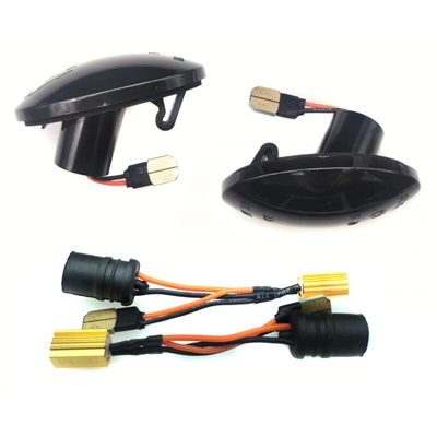 Kit Freccia Laterale a Led Side Marker Dinamica Lente Fume Opel Corsa C Combo Astra F Tigra Resistenza Inclusa