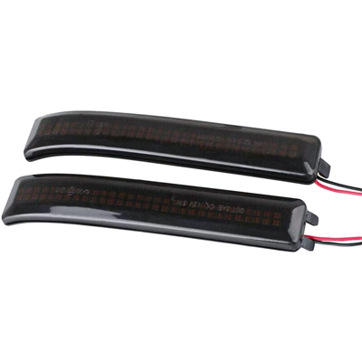 Carall - LEDLUX LN3971 Kit Freccia Led Specchietto Retrovisore Dinamico Sequenziale Ford F150 Raptor 9L3Z17E748BA Lente Fume Arancione