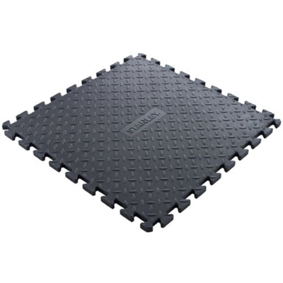 STANLEY - STAUMT2424A - Tappetino Anti-fatica A Piastrelle Pezzo Centrale 61x61x1,5 Cm
