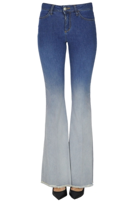 Flared leg jeans