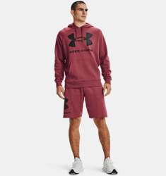 Short UA Rival Fleece Big Logo da uomo características