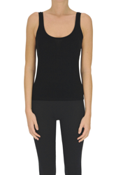 Cotton tank-top en oferta