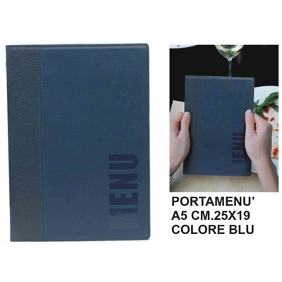 Bighouse It - PORTAMENU' FORM. A5 TRENDY BLU