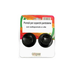 2 Pomoli per coperchio con sottopomolo e vite características