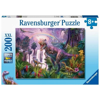 Ravensburger - Puzzle 200 pz Paese dei dinosauri