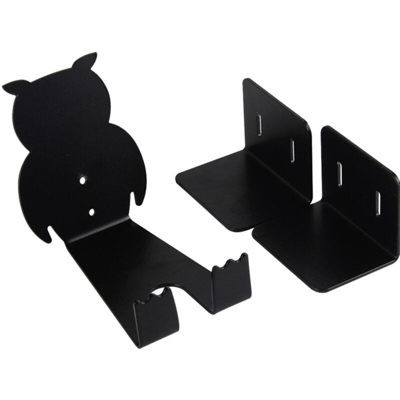 Appendiabiti da parete per bicicletta nero