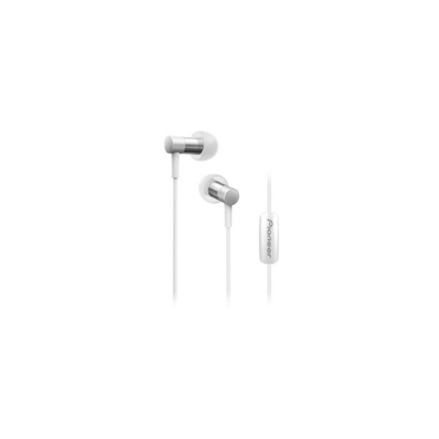 Pioneer SE-CH3T-W Cuffia Auricolare Argento, Bianco