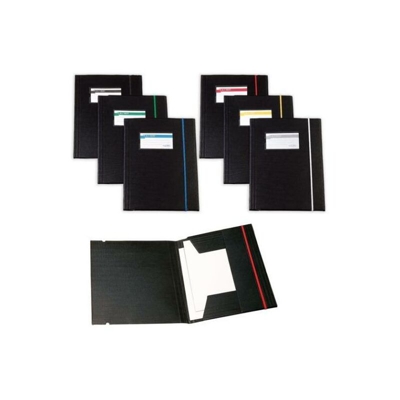 Cartelletta A Tre Lembi Con Elastico Nero