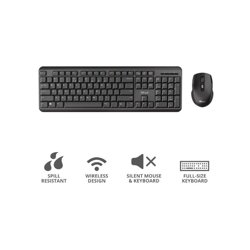 Trust ODY Wireless Silent Keyboard and Mouse Set precio
