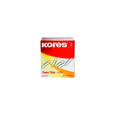 Kores B-BK43012 fermaglio Metallo 1000 pezzo(i)