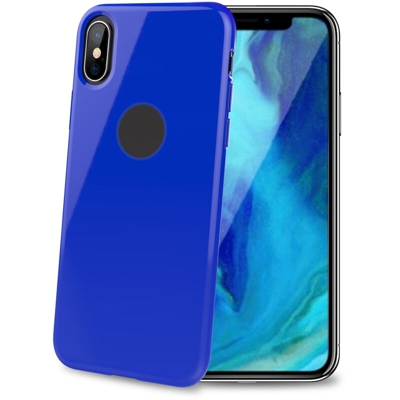 Gelskin custodia per cellulare 16,5 cm (6.5') Cover Blu - Celly