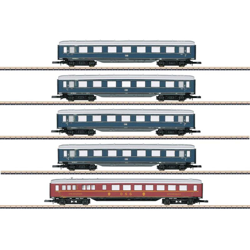 87357 Kit di 5 vagoni per treni veloci Z di DB - Märklin en oferta