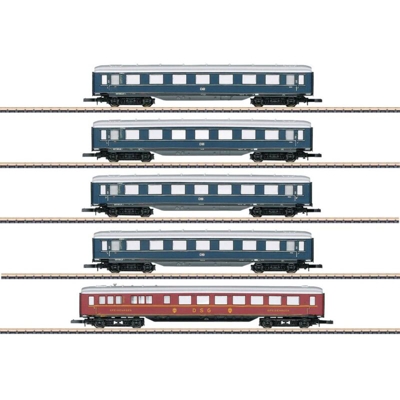 87357 Kit di 5 vagoni per treni veloci Z di DB - Märklin