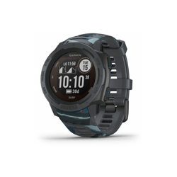 Instinct Solar â€“ Surf Edition MIP Nero, Blu GPS (satellitare) - Garmin en oferta