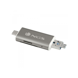 ALLYREADER lettore di schede Grigio, Bianco USB/Micro-USB - NGS precio