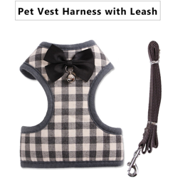 Guinzaglio per animali domestici + set fascia toracica grigio S Code características