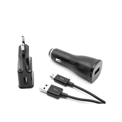 Phonix MICROKIT Caricabatterie per dispositivi mobili Auto, Interno Nero