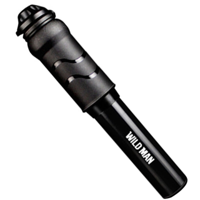 Wild Man - Pompa da bicicletta portatile per mountain bike ad alta pressione nera