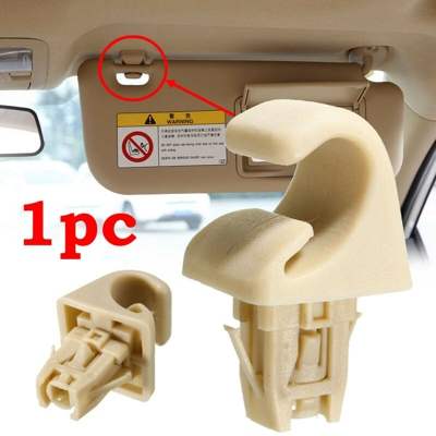 Staffa gancio clip parasole per Toyota Camry Corolla Highlander Prius RAV4 SolaraBeige