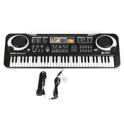 Augienb - Tastiera musicale elettronica 61 tasti Microfono 16 suoni Spina USA 220 V Bambino en oferta