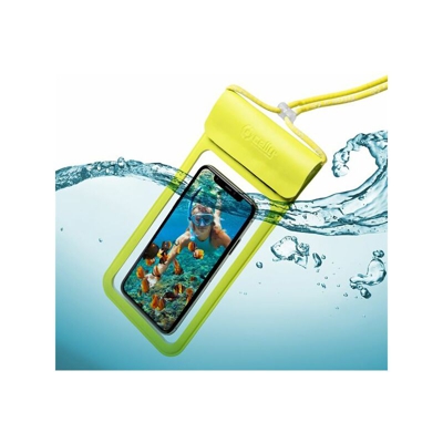 SPLASHBAG19YL custodia per cellulare 16,5 cm (6.5') Cover a guscio Giallo - Celly