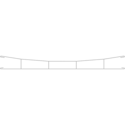 Viessmann 4134 H0 Filo di contatto H0 Fleischmann Profi, H0 RocoLine (senza massicciata) 140.0 mm 5 pz. en oferta