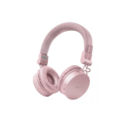 23910 cuffia e auricolare Cuffie Padiglione auricolare Connettore 3.5 mm Micro-USB Bluetooth Rosa - Trust características